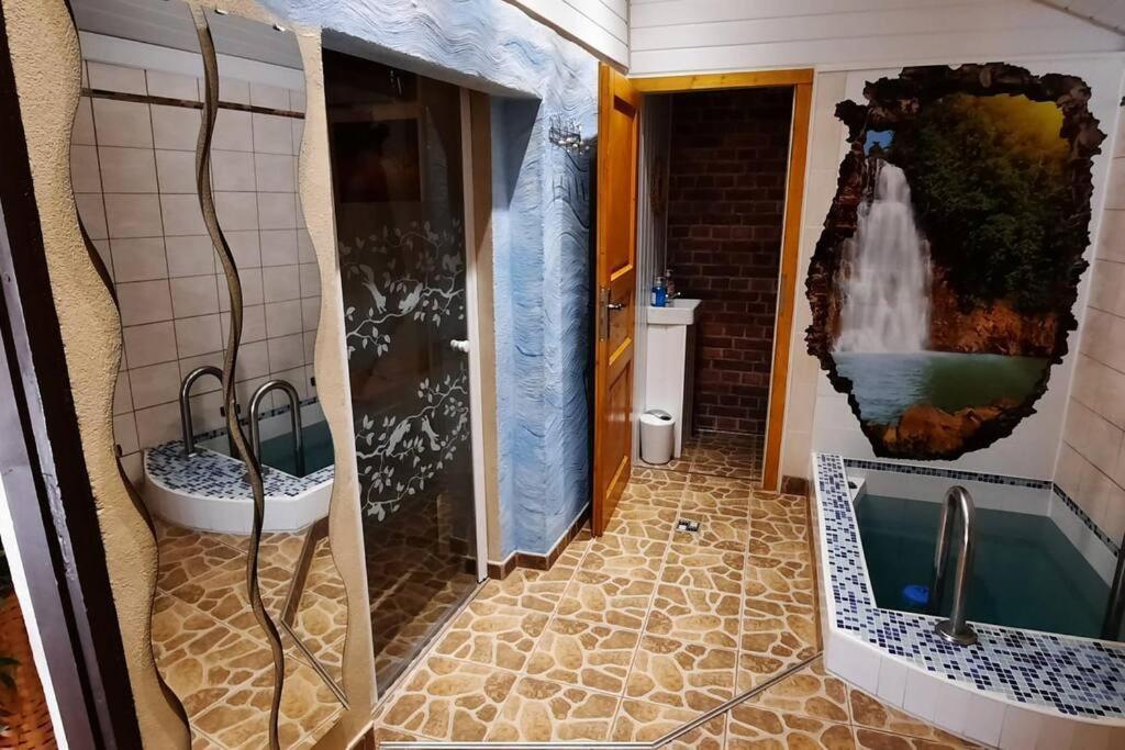 Bungalow Mit Sauna In Einer Ruhige Wald Lage. Grossnaundorf Bagian luar foto