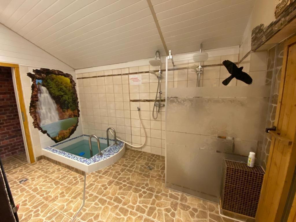 Bungalow Mit Sauna In Einer Ruhige Wald Lage. Grossnaundorf Bagian luar foto
